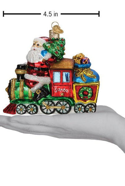 Shop For Santa On Locomotive Ornament