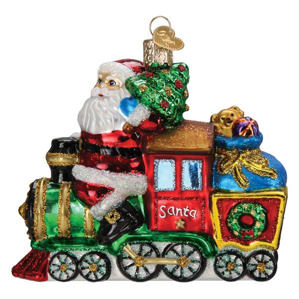 Shop For Santa On Locomotive Ornament