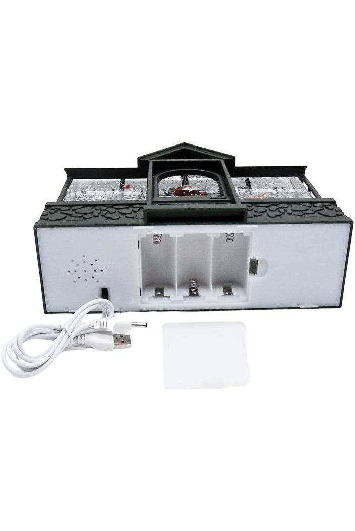 Shop For Santa With Reindeer Lighted Water Greenhouse Lantern at Michelle's aDOORable Creations