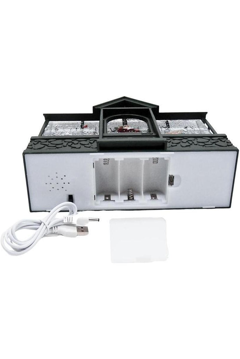 Shop For Santa With Reindeer Lighted Water Greenhouse Lantern at Michelle's aDOORable Creations