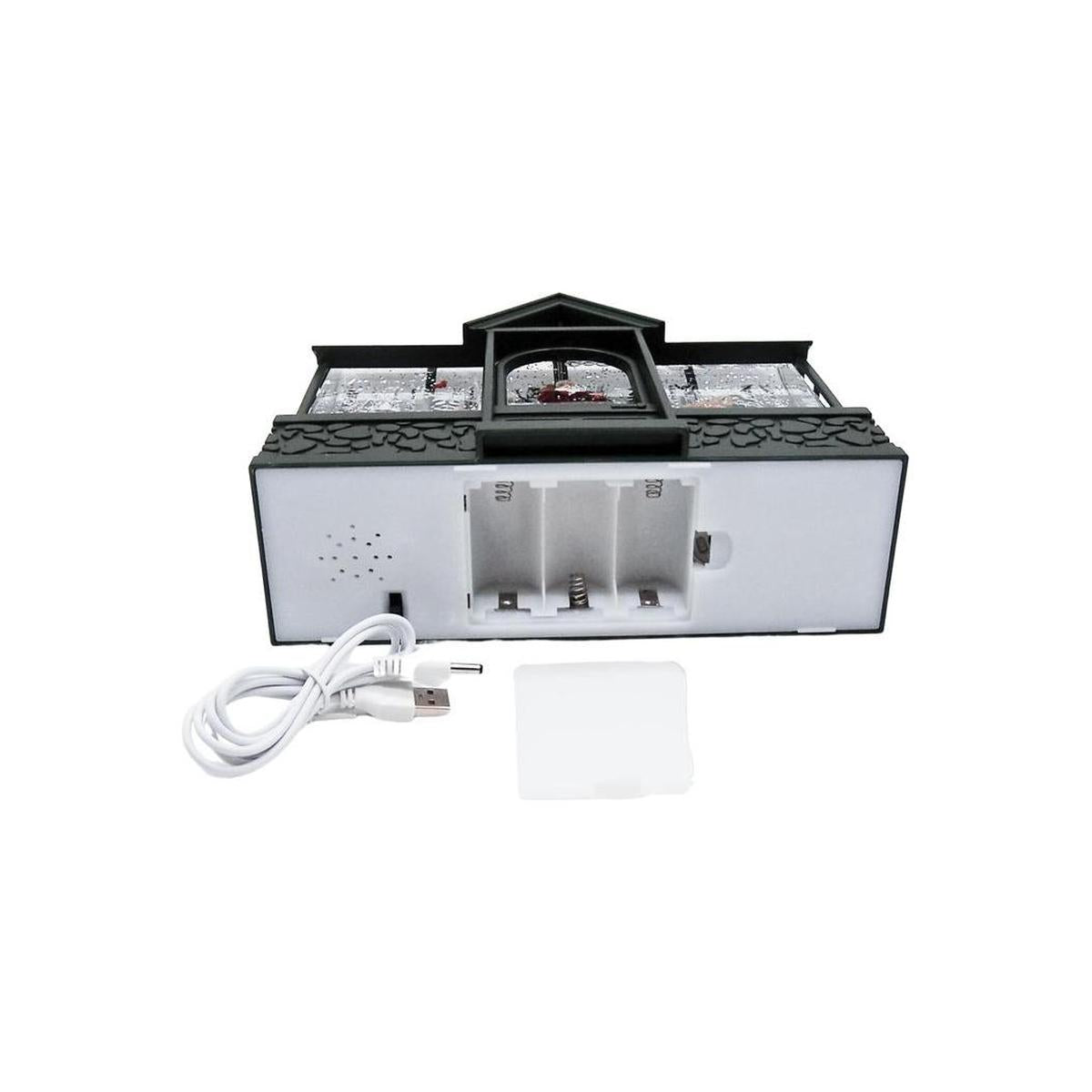 Shop For Santa With Reindeer Lighted Water Greenhouse Lantern at Michelle's aDOORable Creations