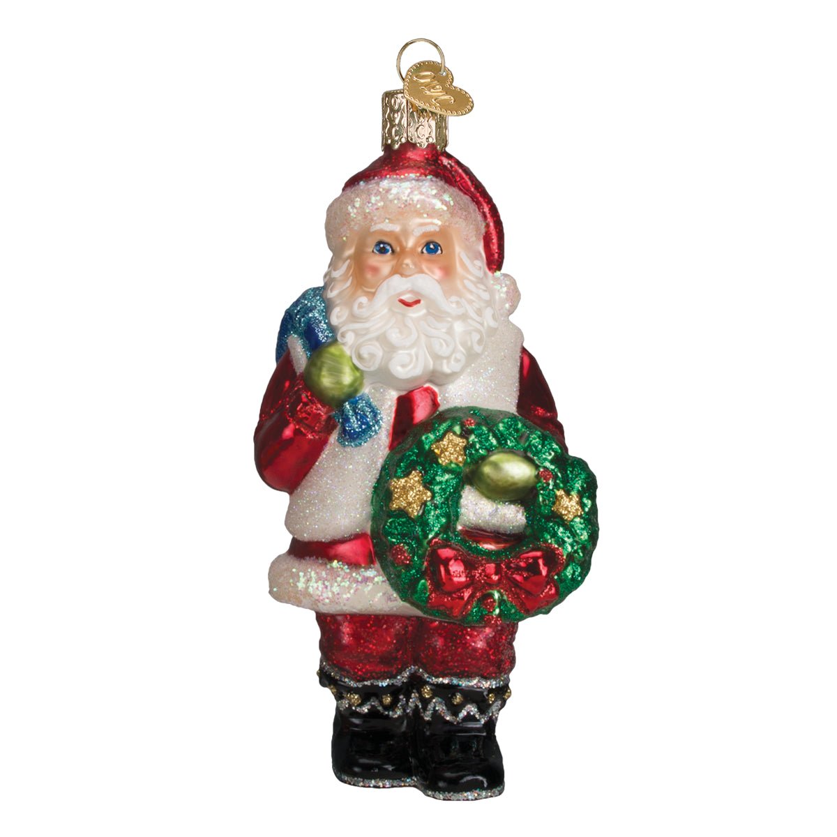 Shop For Santa With Wreath Ornament