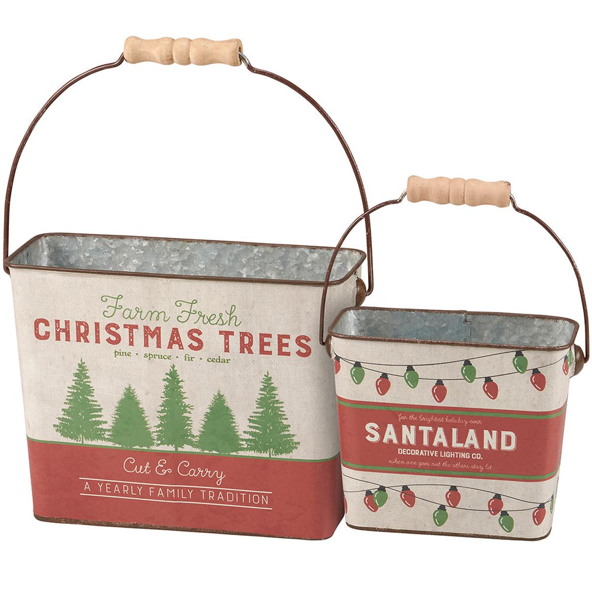 Shop For Santaland Bucket Set