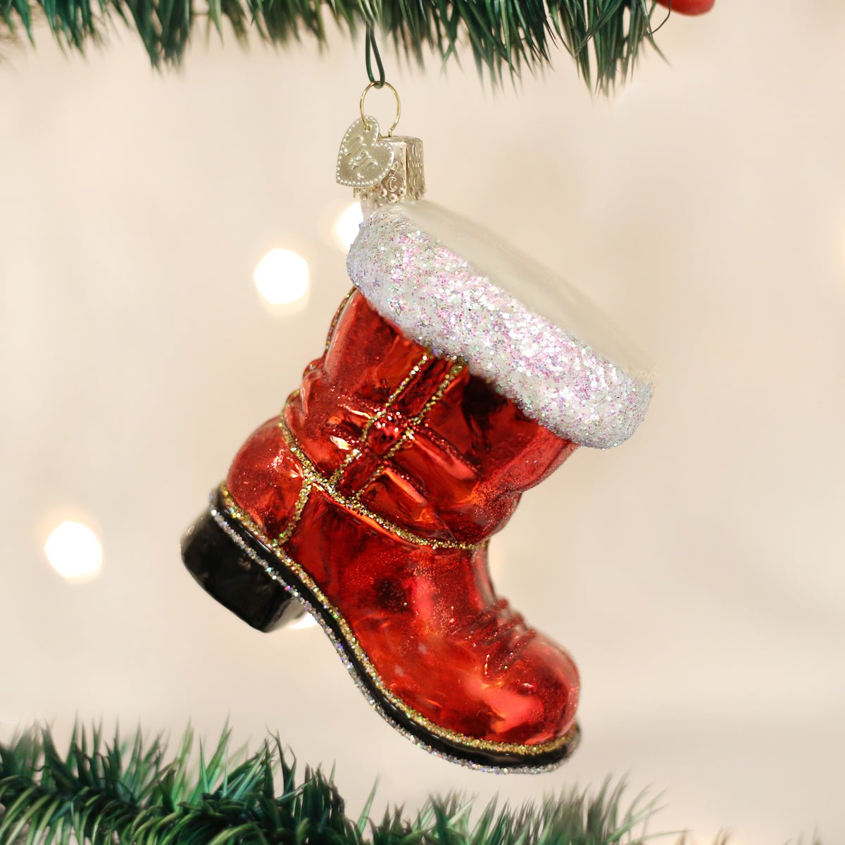 Shop For Santa's Boot Ornament