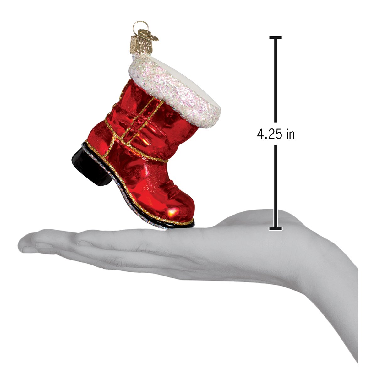 Shop For Santa's Boot Ornament