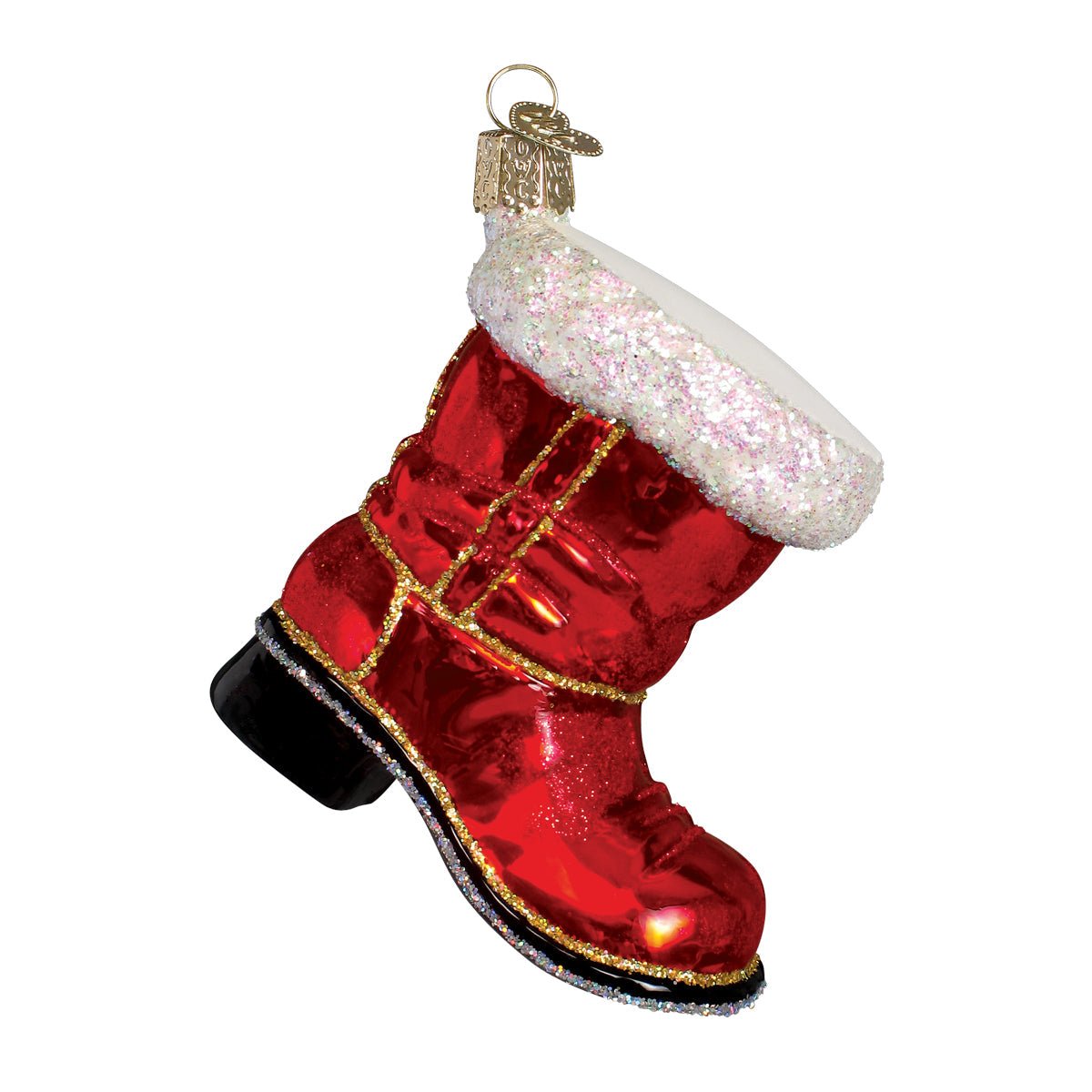 Shop For Santa's Boot Ornament