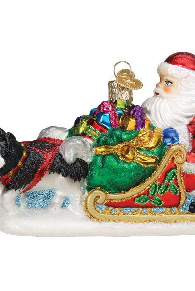 Shop For Santa's Dog Sled Ornament