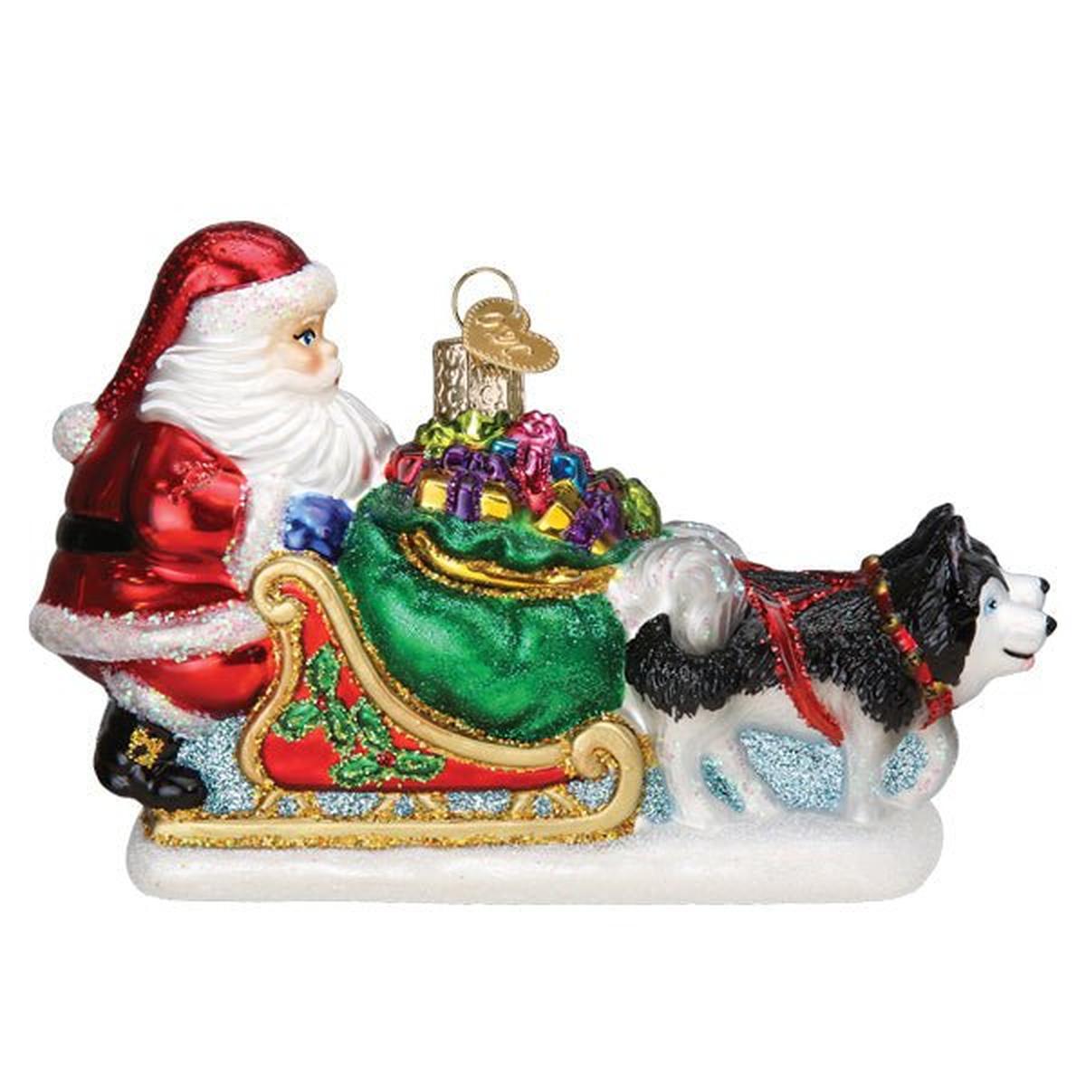 Shop For Santa's Dog Sled Ornament