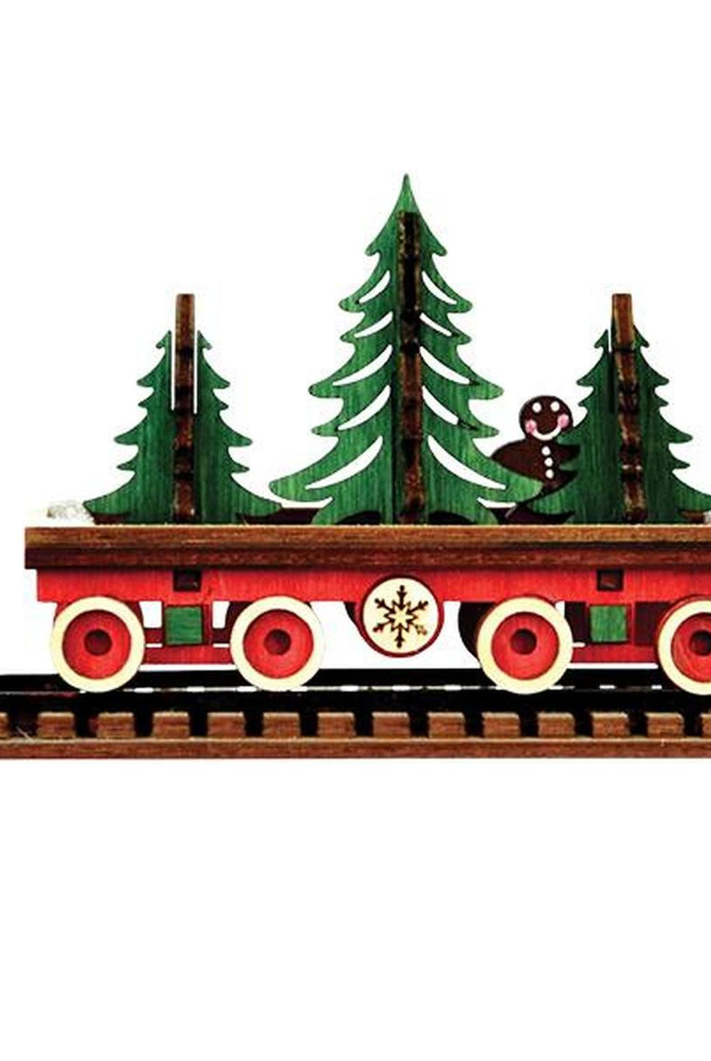 Santa's NP Express Flat Car