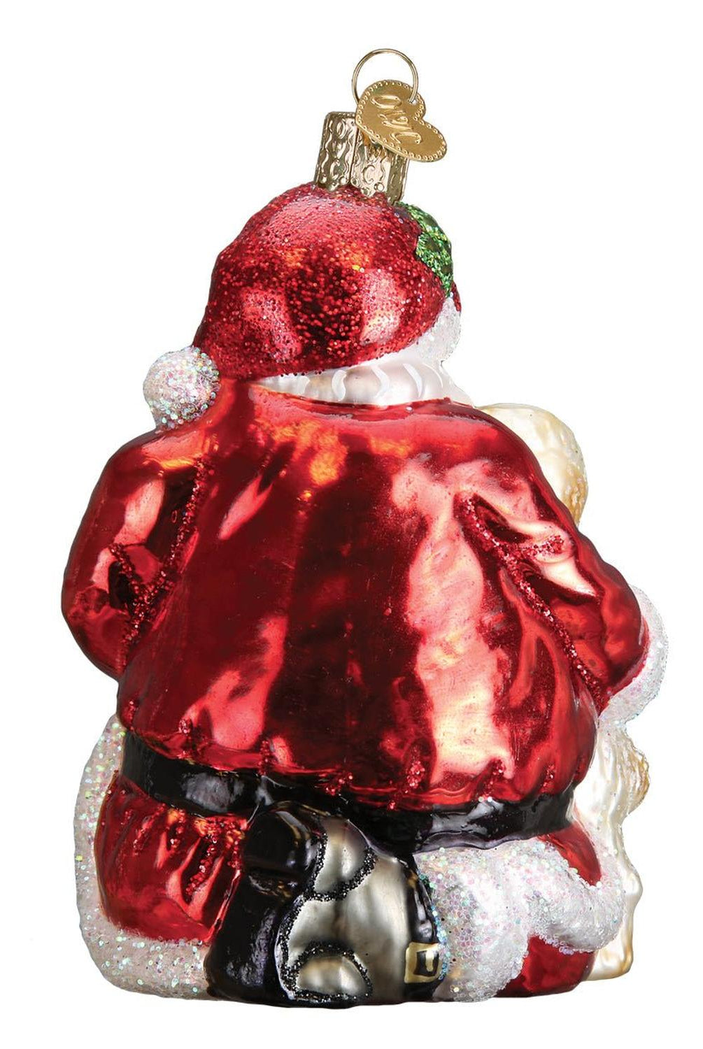 Santa's Puppy Love Ornament