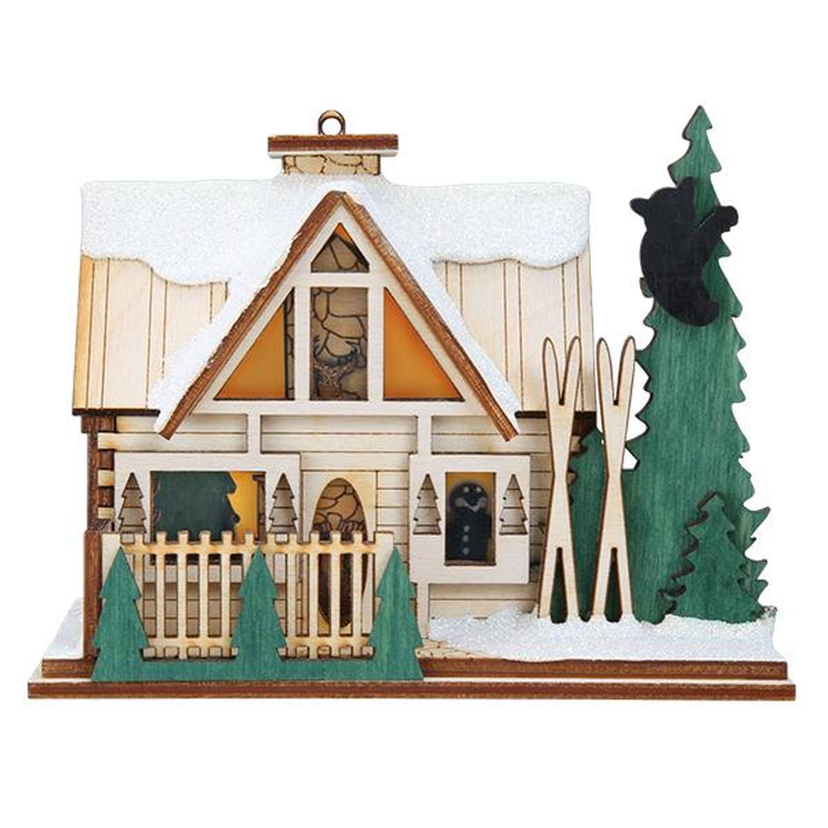 Shop For Santa's Ski Lodge Ornament