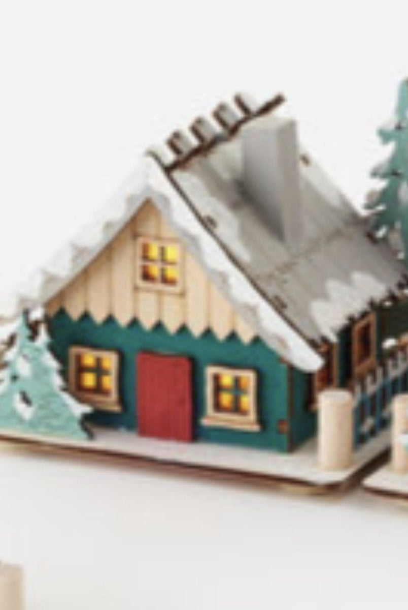 Shop For Scandinavian Lighted Lodge