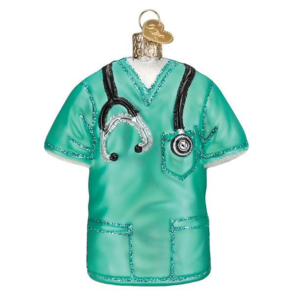 Shop For Scrubs Ornament