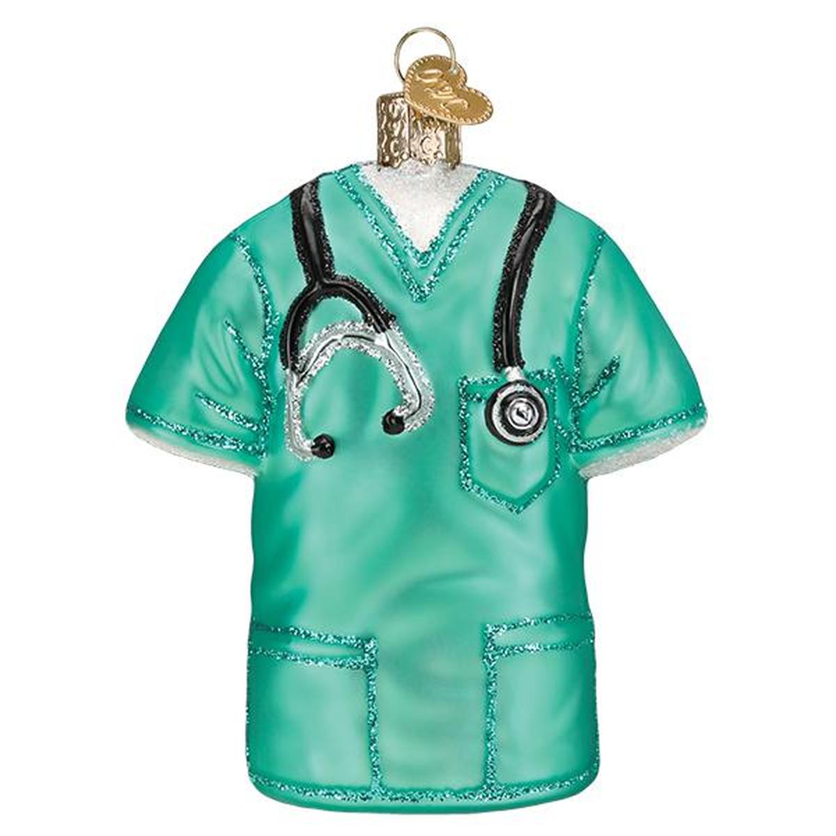 Shop For Scrubs Ornament