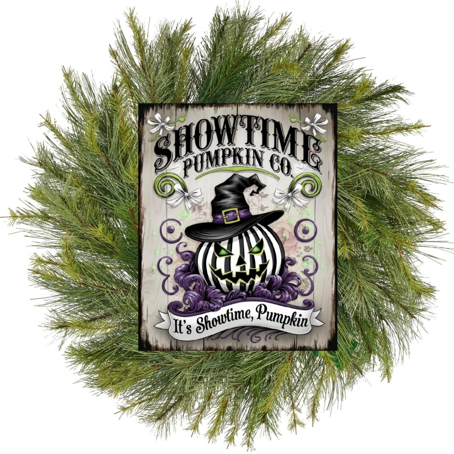 Shop For Showtime Pumpkin Co Halloween Sign
