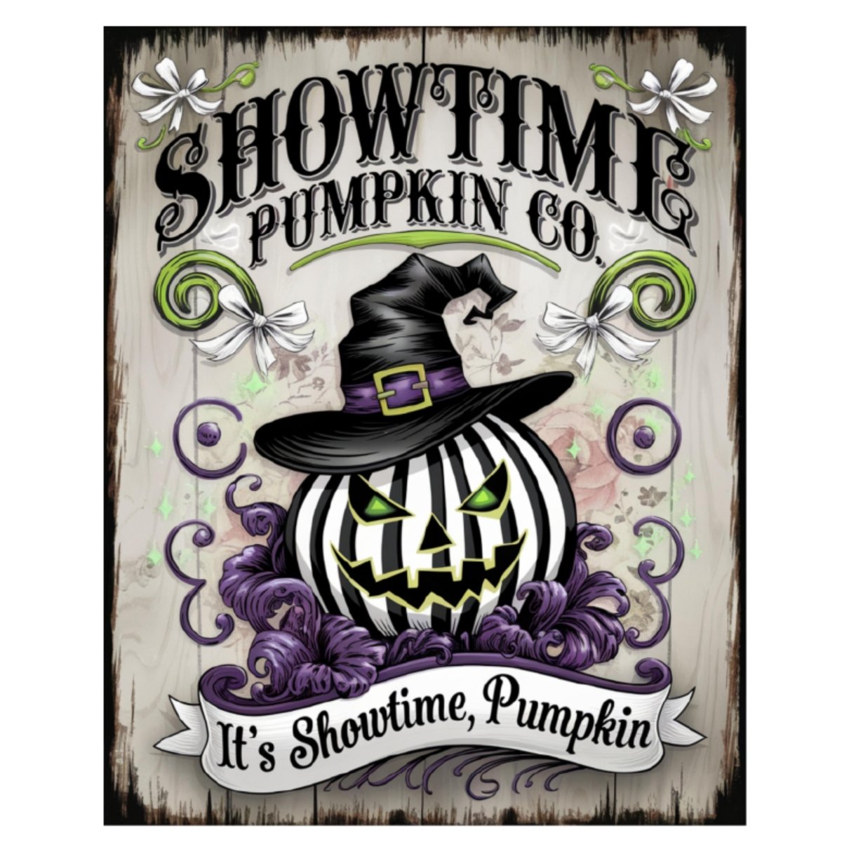 Shop For Showtime Pumpkin Co Halloween Sign