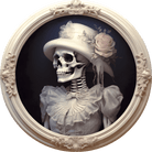 Shop For Skeleton Bride Portrait Sign