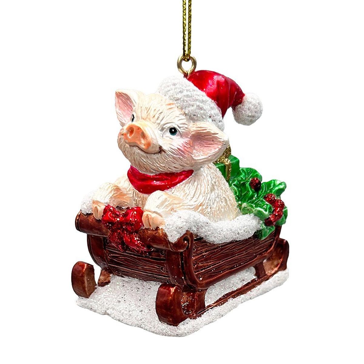 Shop For Sleigh - Borne Animal Ornaments, Set of 5