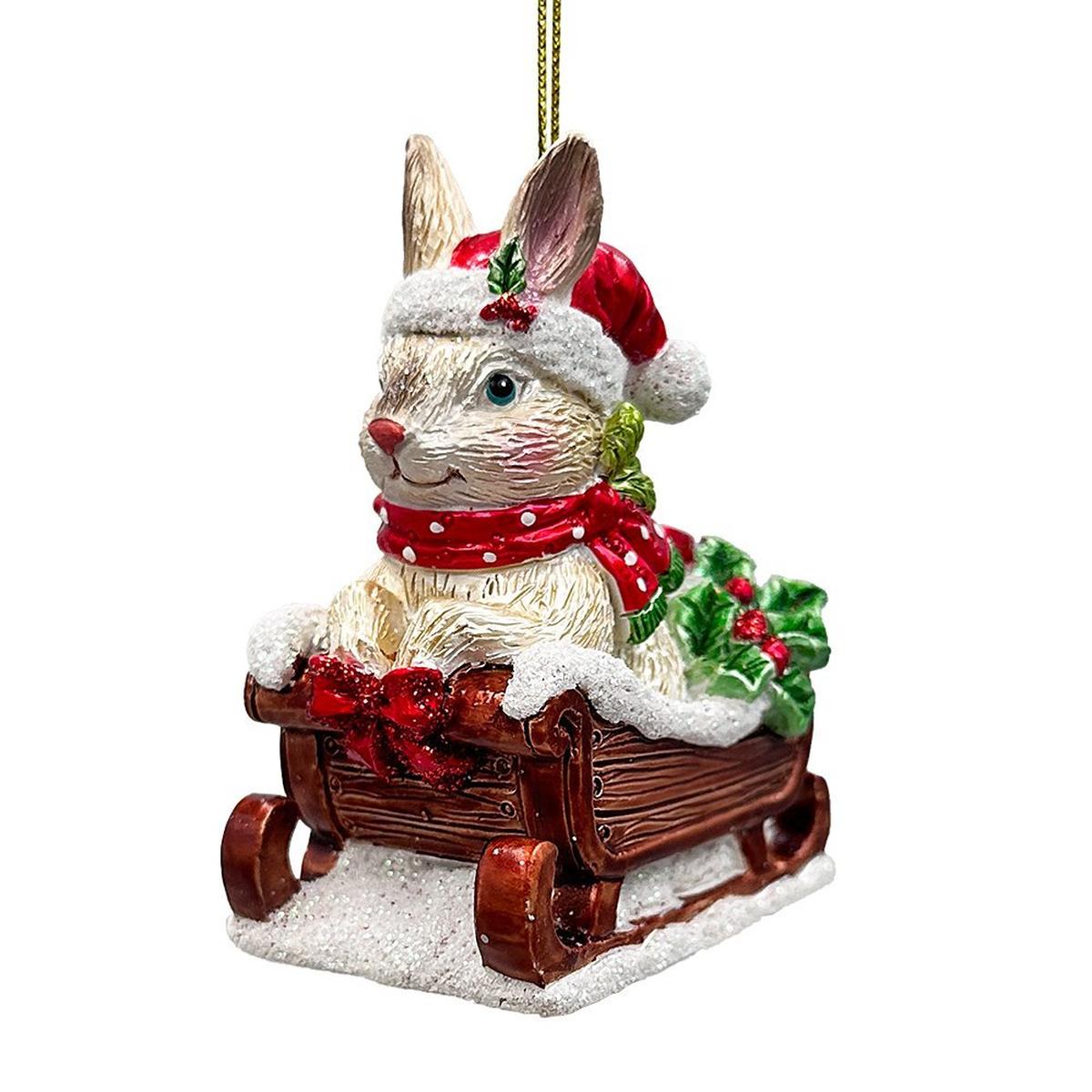 Shop For Sleigh - Borne Animal Ornaments, Set of 5