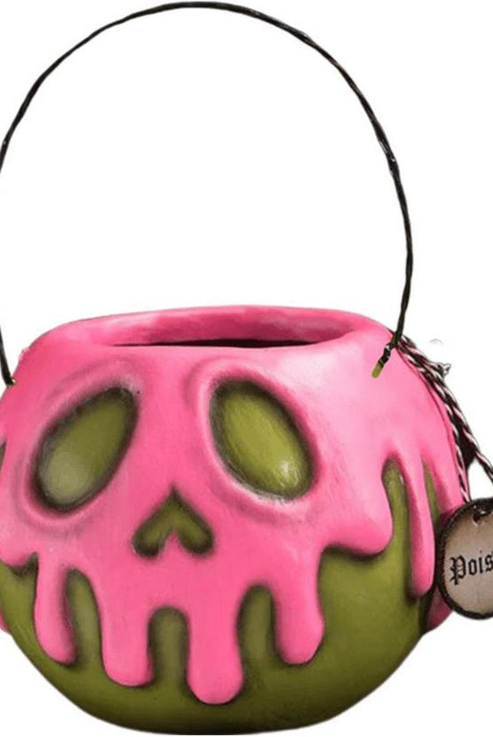 Small Green Apple Pink Poison Bucket