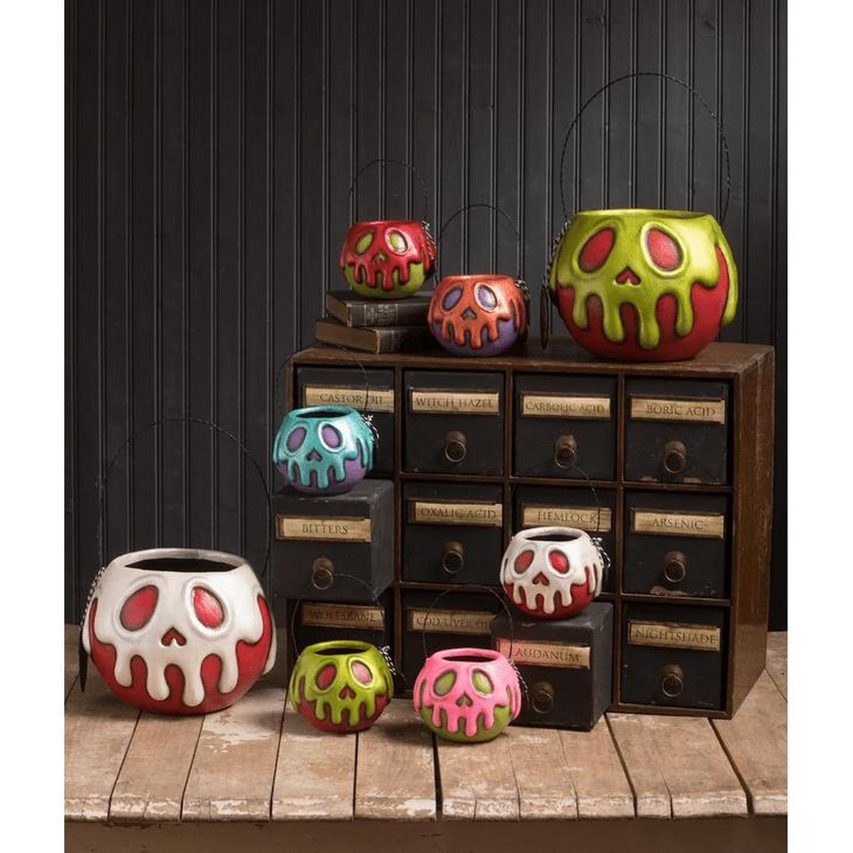 Shop For Small Red Apple Green Poison Bucket