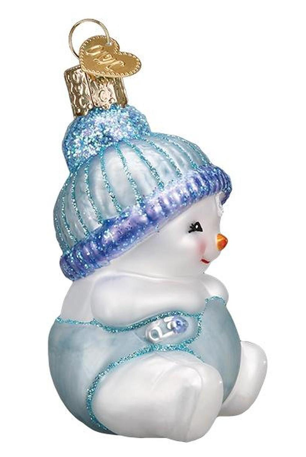 Snow Baby Boy Ornament