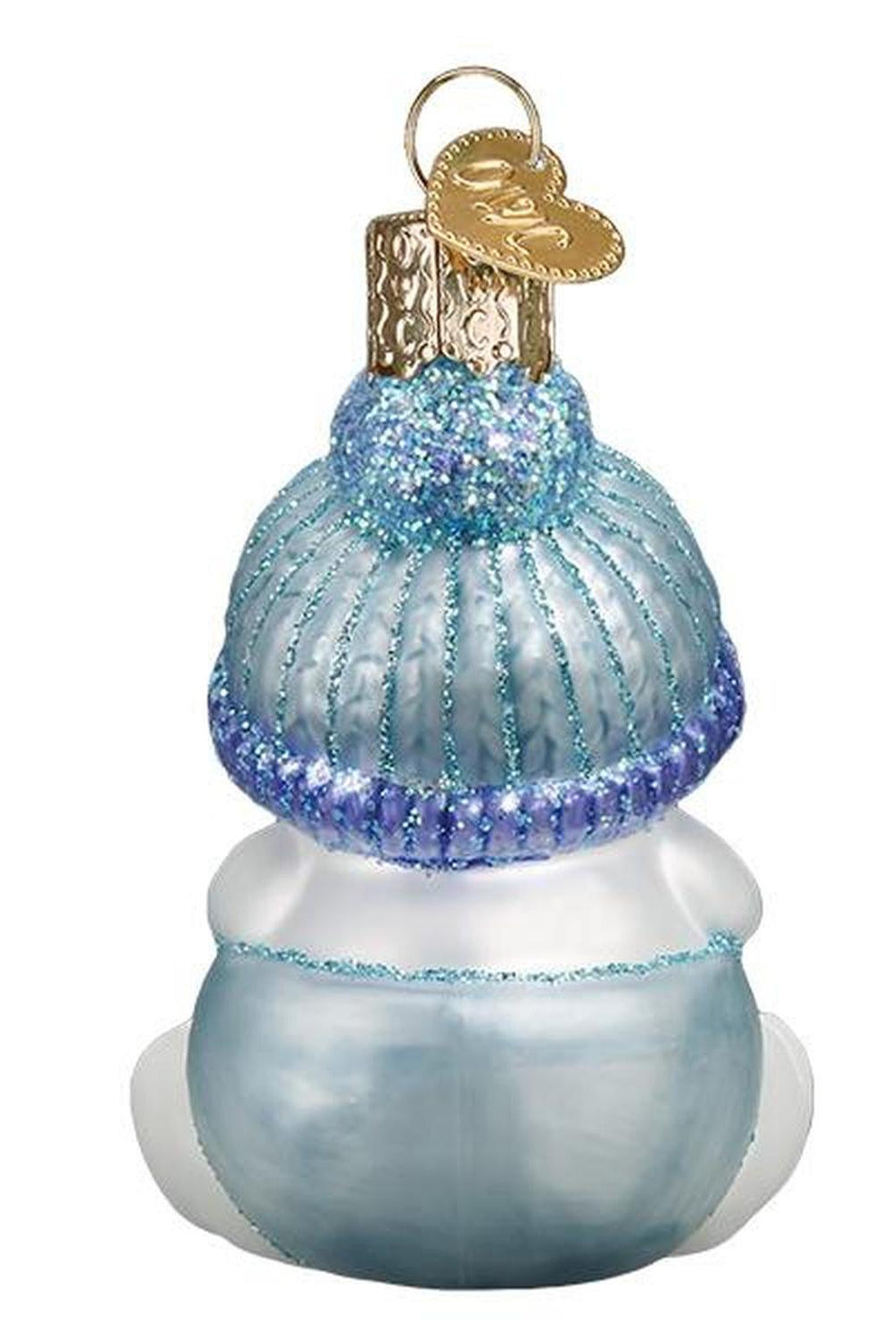 Snow Baby Boy Ornament