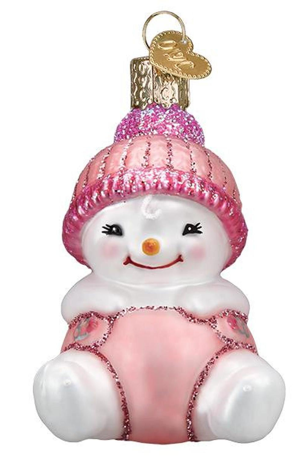 Snow Baby Girl Ornament