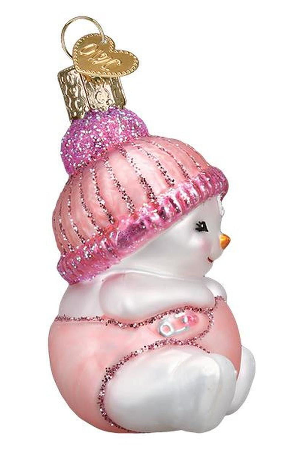 Snow Baby Girl Ornament