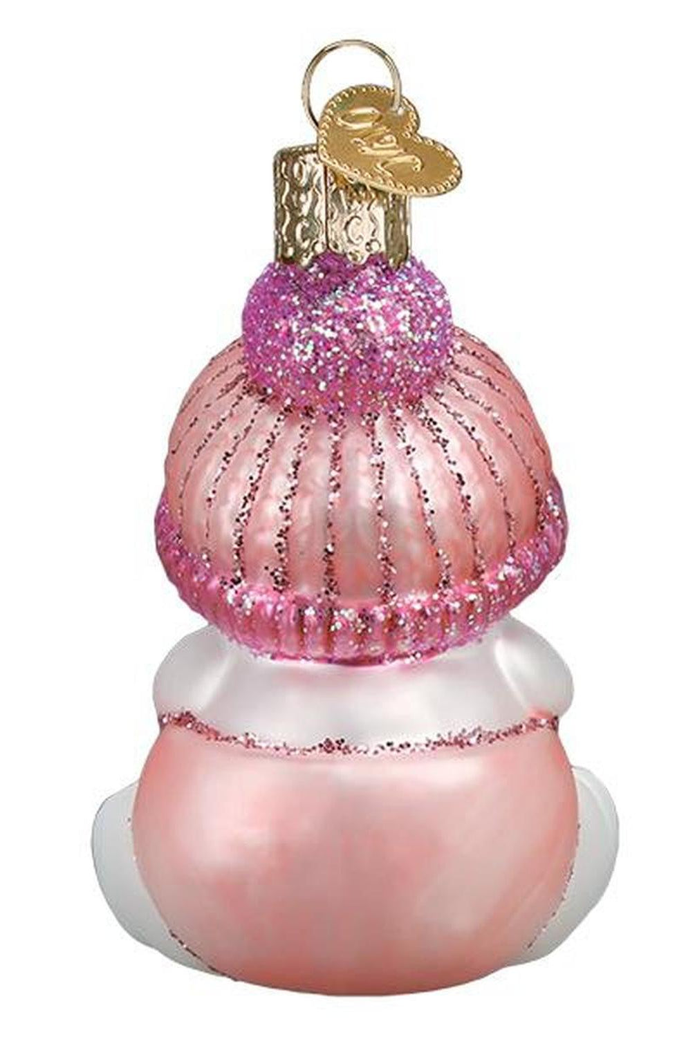 Snow Baby Girl Ornament