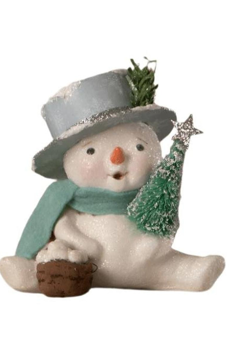 Shop For Snowflake Top Hat Snowman Figurine