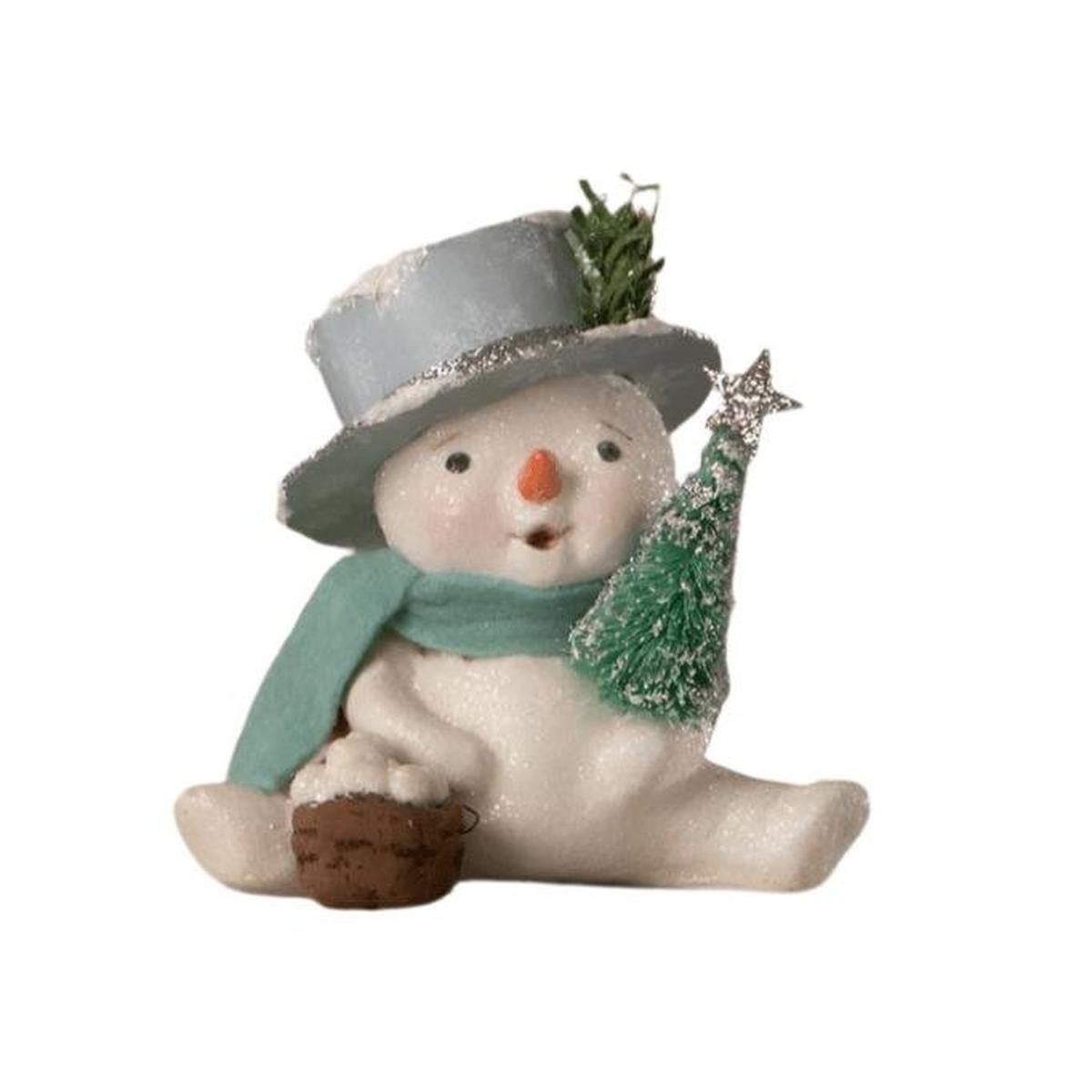 Shop For Snowflake Top Hat Snowman Figurine