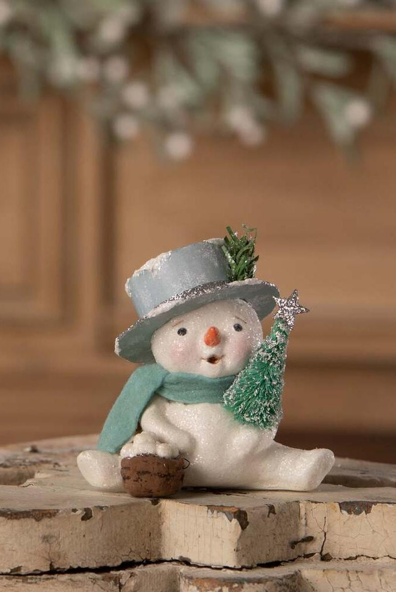 Shop For Snowflake Top Hat Snowman Figurine