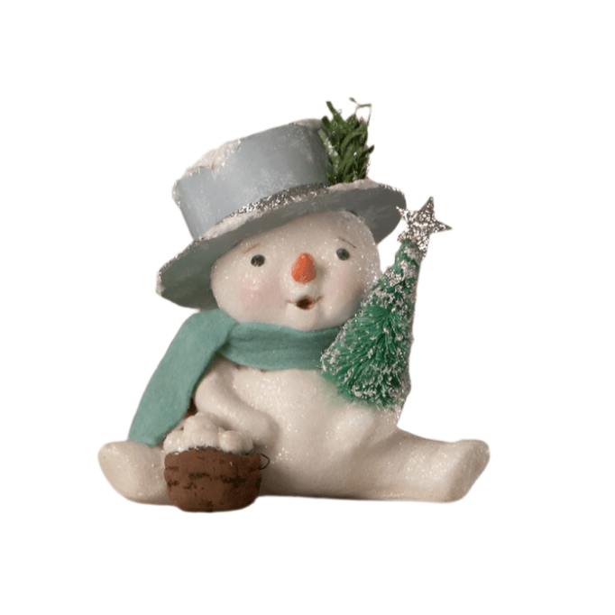 Shop For Snowflake Top Hat Snowman Figurine