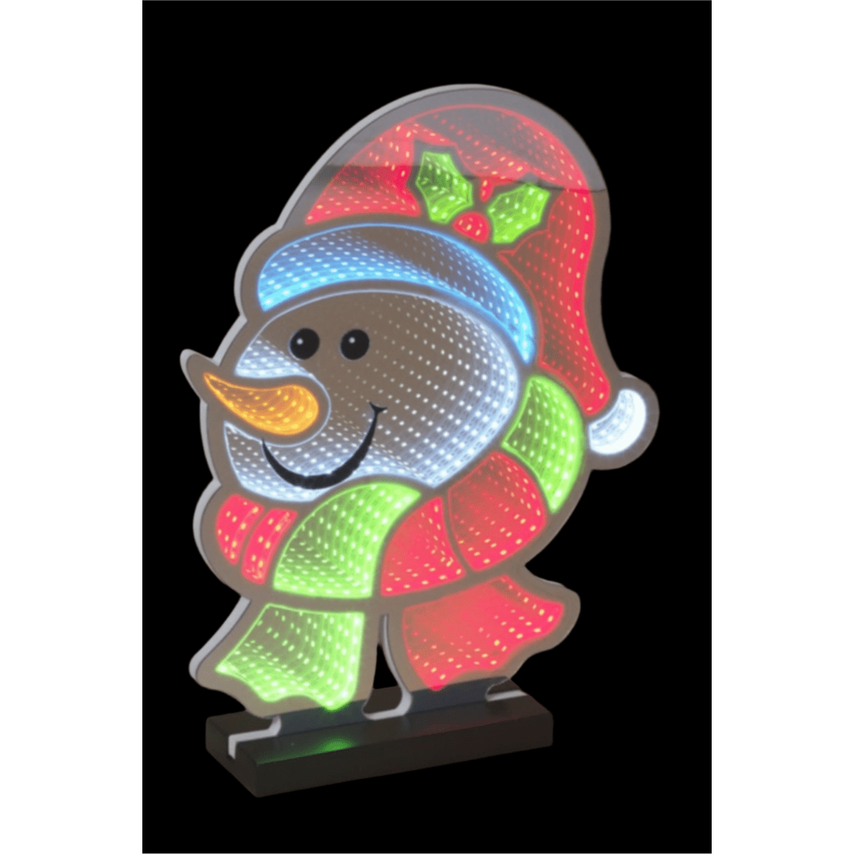 Shop For Snowman Infinity Light Display 15"H