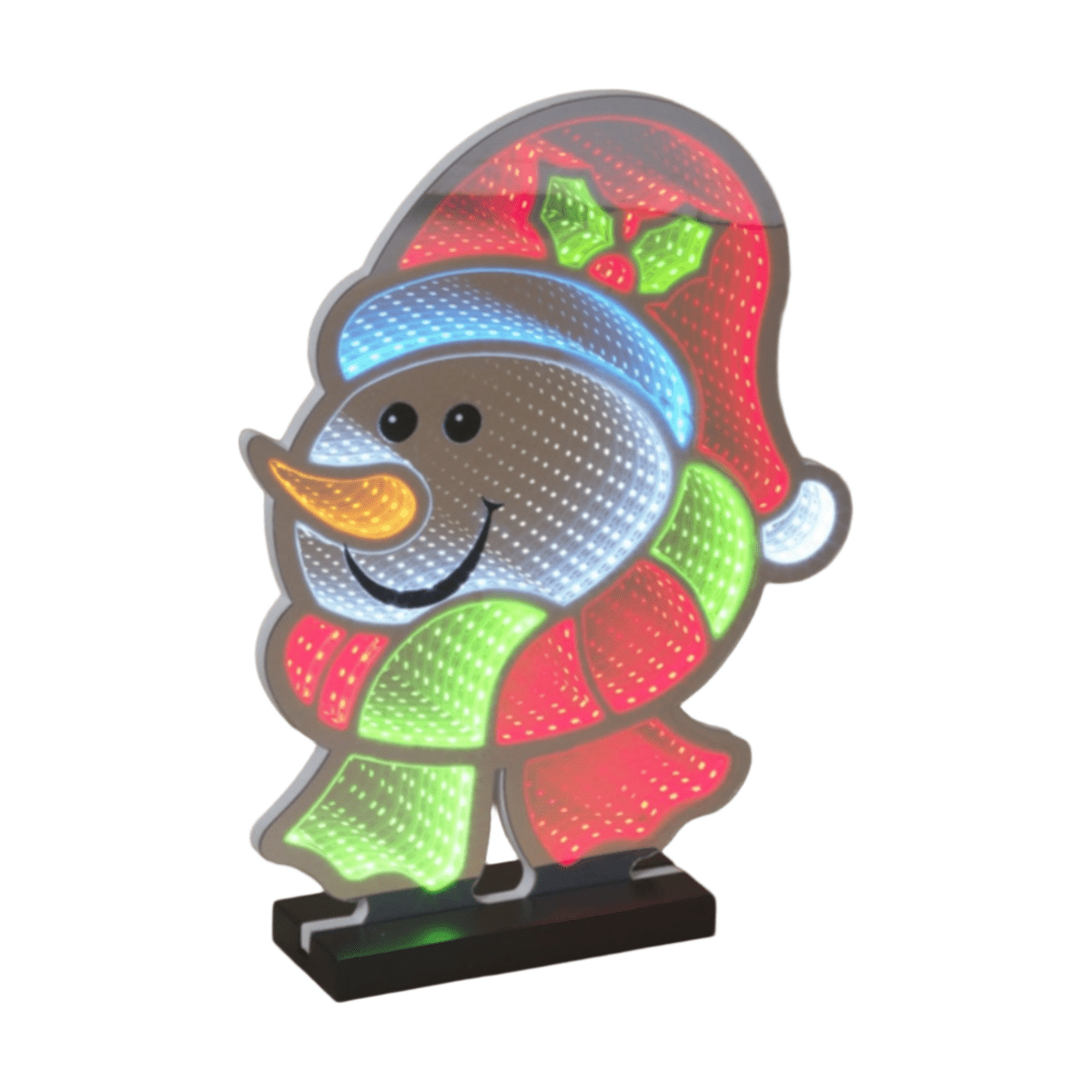 Shop For Snowman Infinity Light Display 15"H