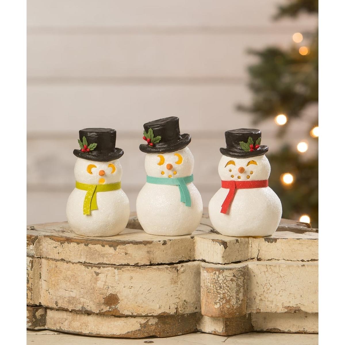 Shop For Snowman Luminary Happy Figurine