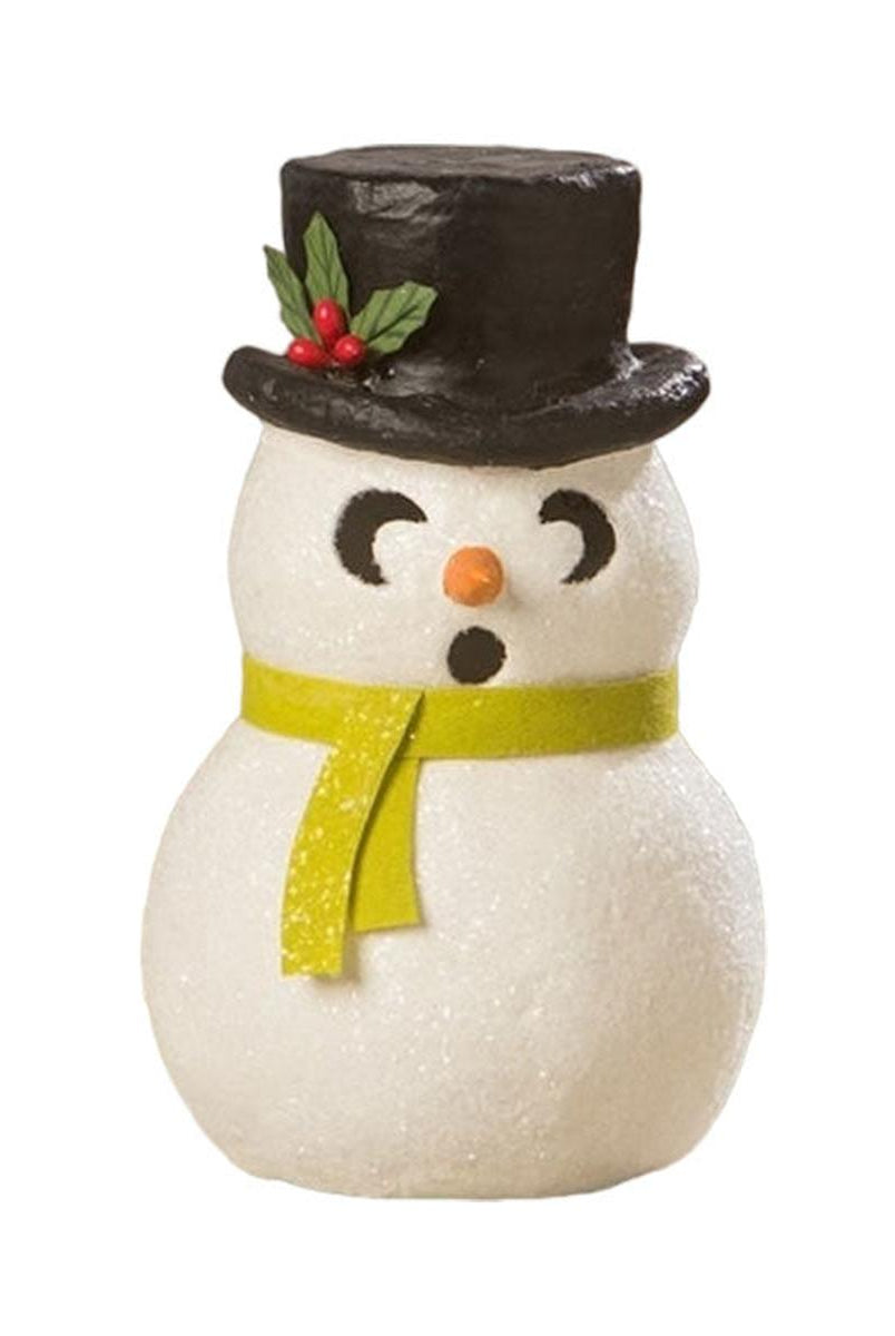 Shop For Snowman Luminary Surprised Figurine
