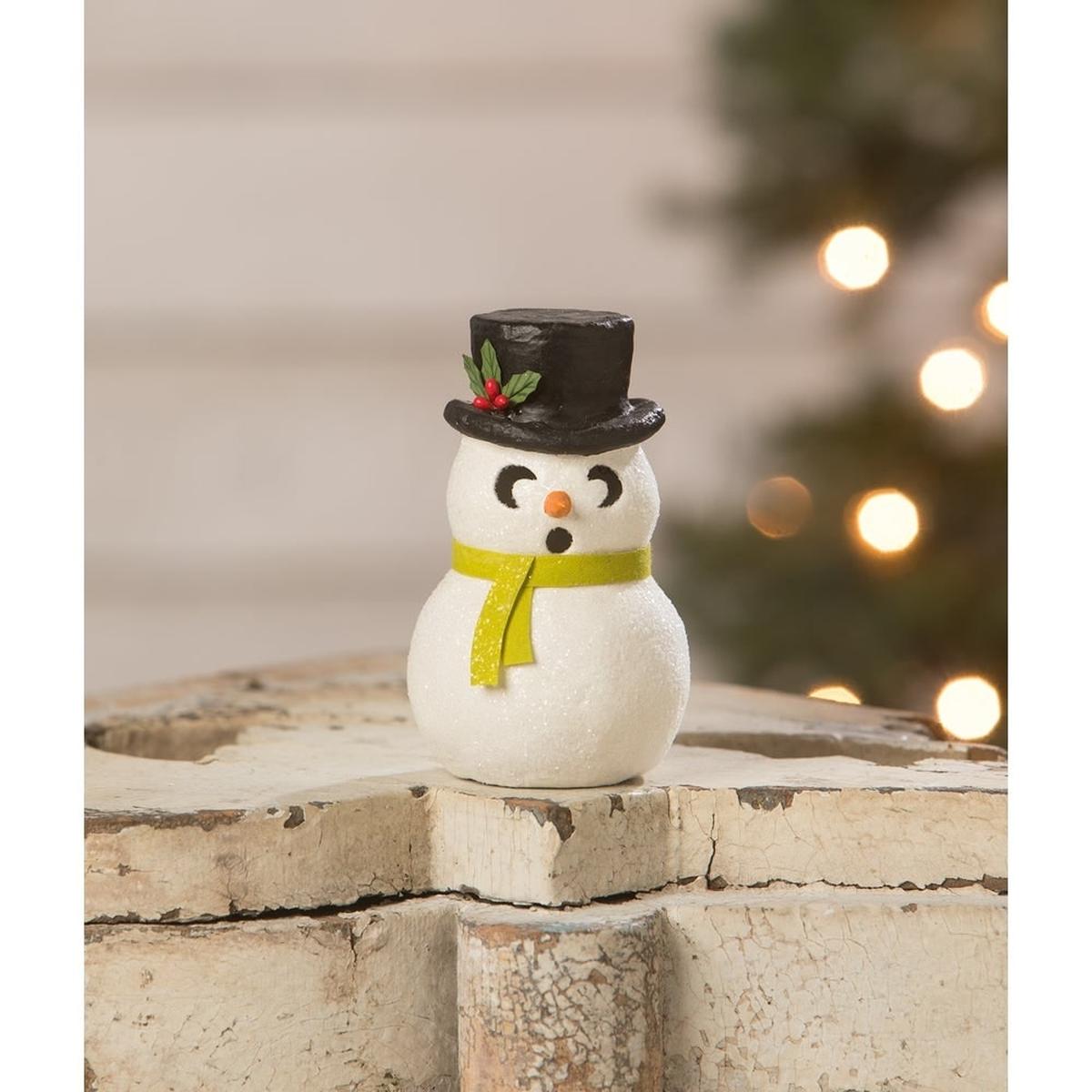 Shop For Snowman Luminary Surprised Figurine