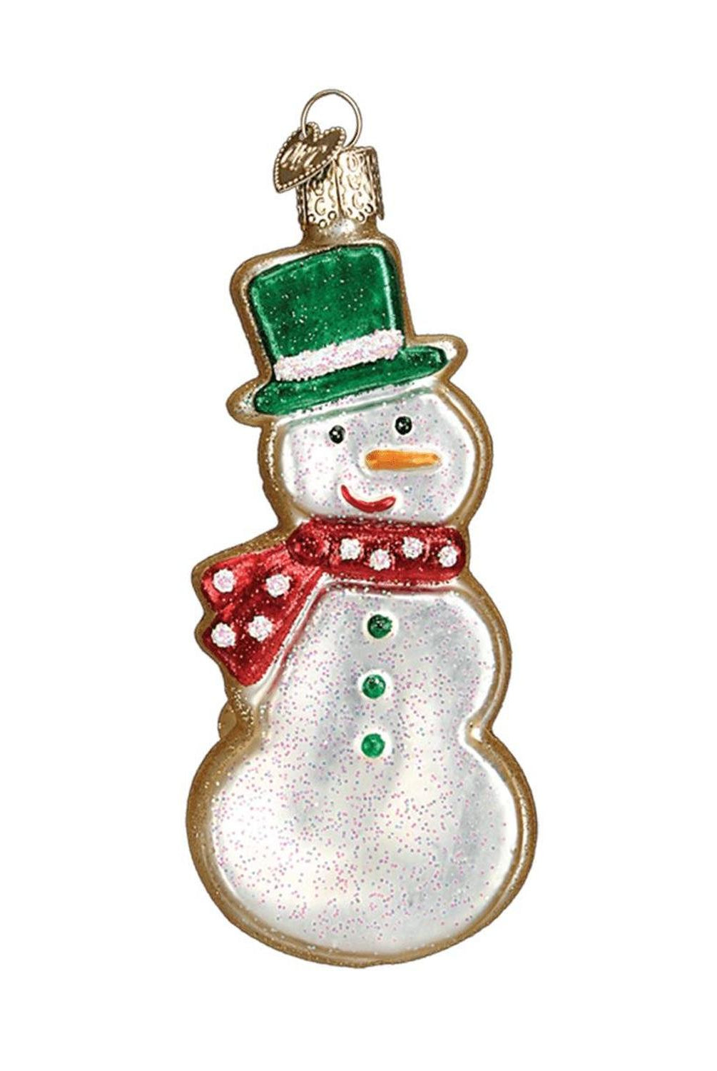 Snowman Sugar Cookie Ornament