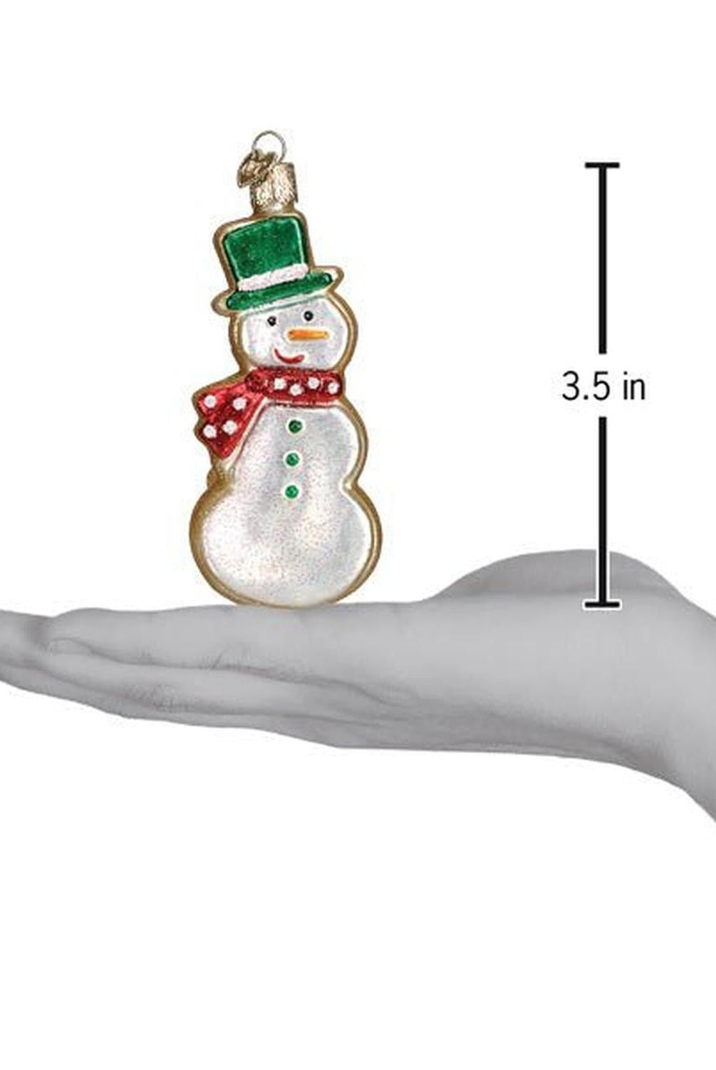 Snowman Sugar Cookie Ornament