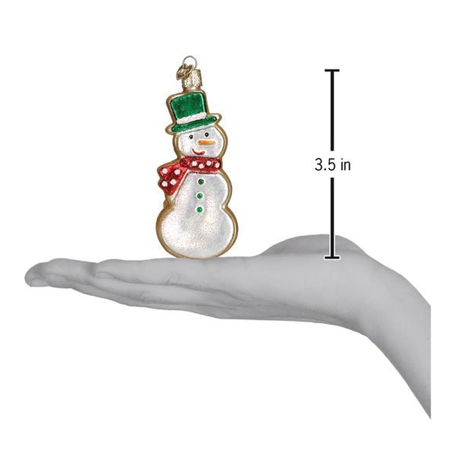 Snowman Sugar Cookie Ornament
