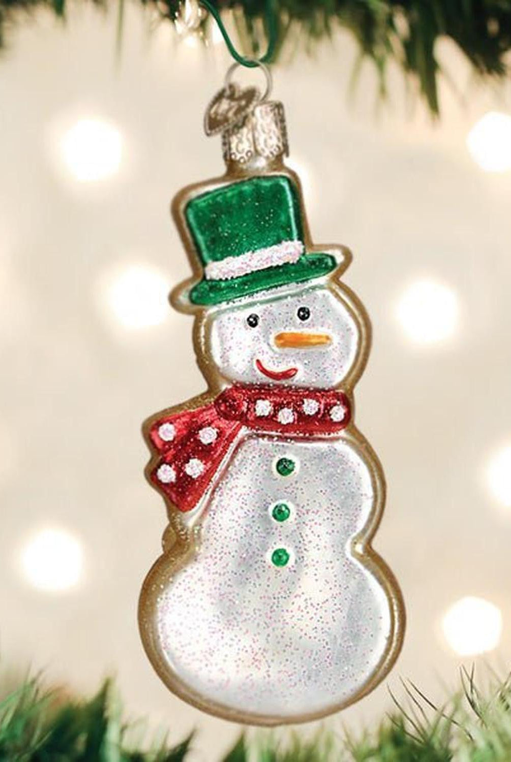Snowman Sugar Cookie Ornament