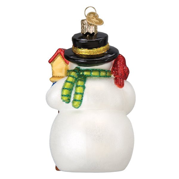 Shop For Snowman With Cardinal Ornament
