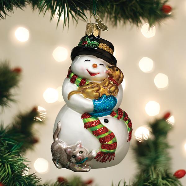 Shop For Snowman With Playful Pets