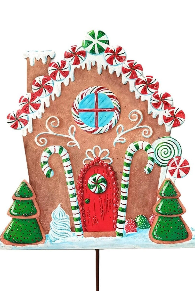 Shop For Snowy Gingerbread House (Stake/Hanger/Easel)
