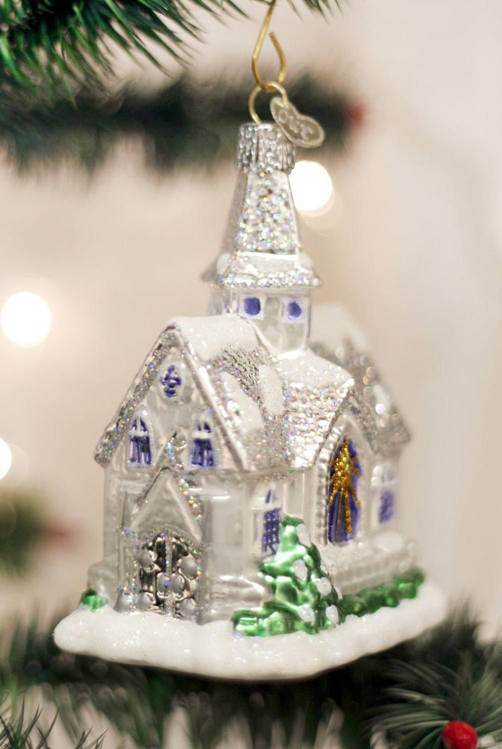 Sparkling Cathedral Ornament