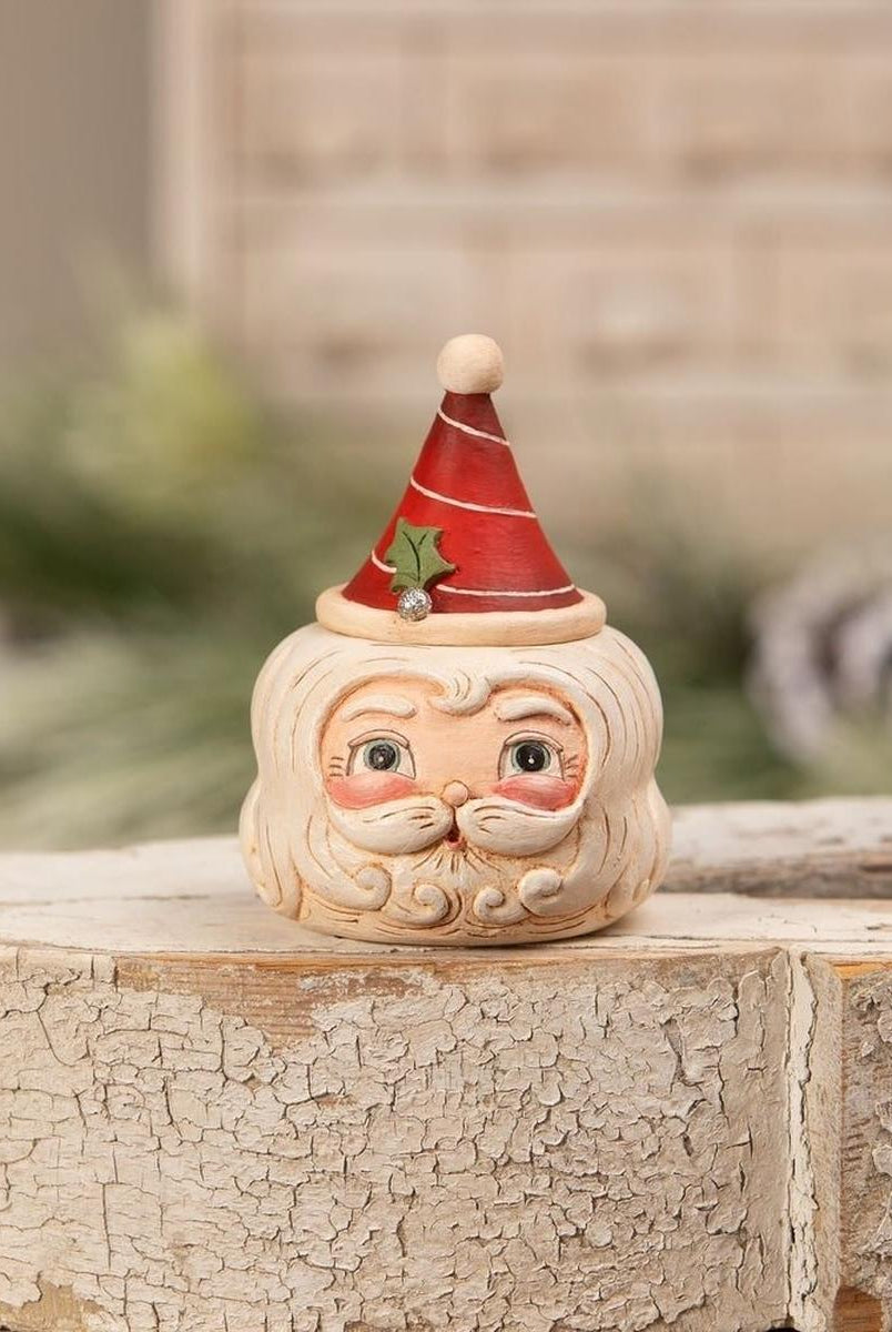 Shop For St. Nick Hollow Head Container by Johanna Parker