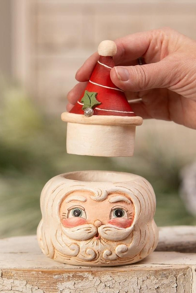 Shop For St. Nick Hollow Head Container by Johanna Parker