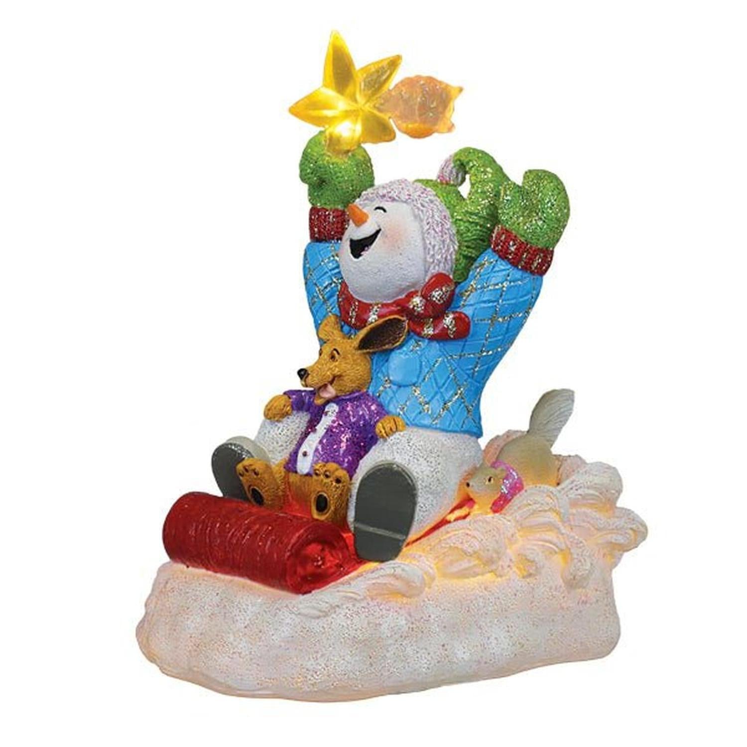 Shop For Star Powered Snow Boy Lighted Figurine